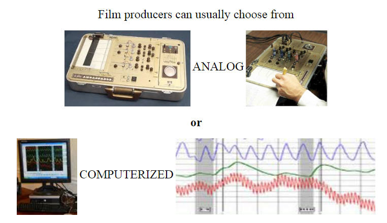 rental of polygraph equipment instrument machine